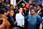 sunny leone come to CP during the distribution gifit to under privileged society in new delhi on 28th Nov 2015